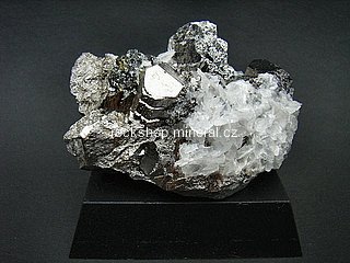 arzenopyrit + kalcit