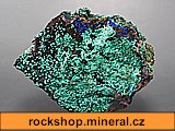 malachit, azurit